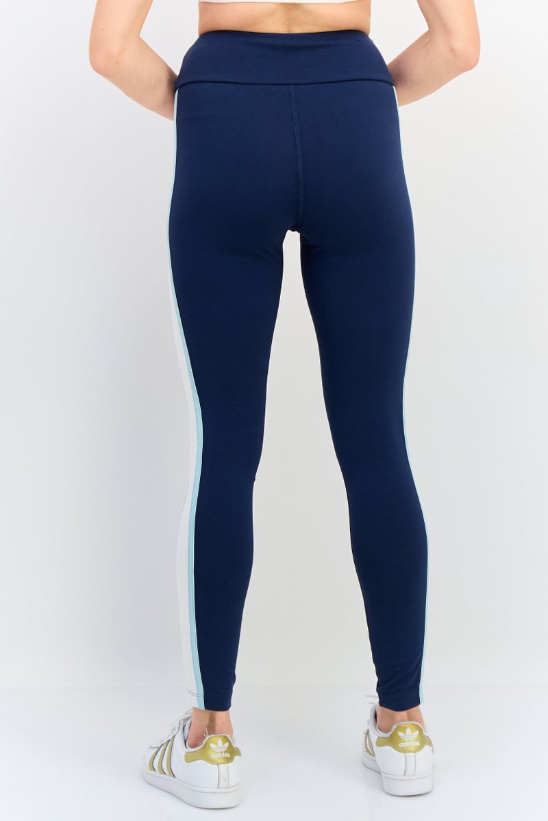 New Balance Women Sportswear Fit Training Leggings, Navy - Image 2