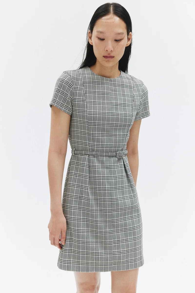 اتش اند ام فستان بحزام