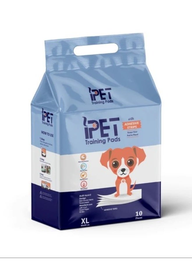 iPET Training Pads with Adhesive Strips - Image 1