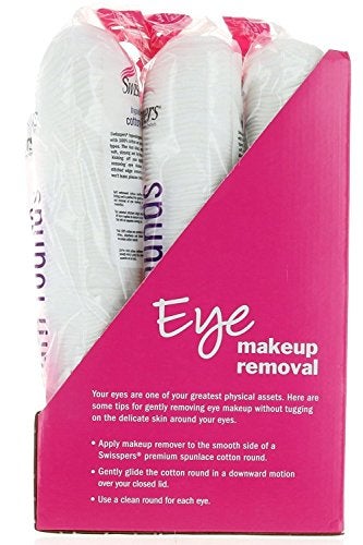 Swisspers Premium Hypoallergenic Cotton Rounds, 900 Count - Image 3
