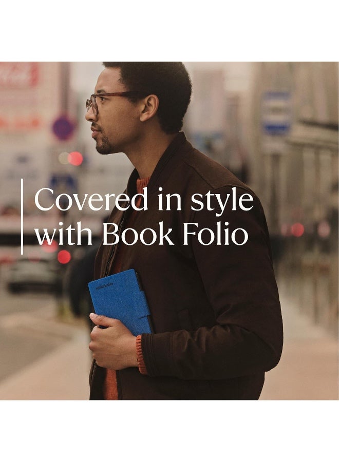 Remarkable حزمة فوليو جلدية reMarkable Paper Pro Move | جهاز لوحي ورقي ملون فائق الحمل بحجم 7.3" مع قلم ماركر وقلم مع ممحاة، وغطاء كتاب من الجلد الأسود - Image 3