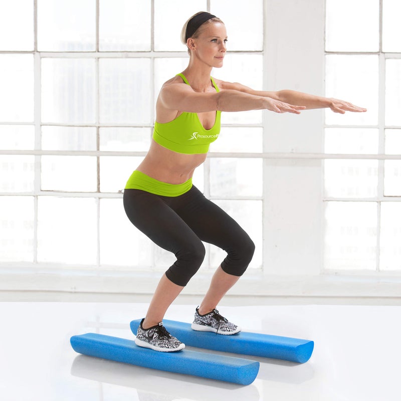ProSourceFit أسطوانة فوم مرنة من بروسورس فيت لتدليك العضلات، العلاج الطبيعي، تمارين القوة والتوازن - Image 2
