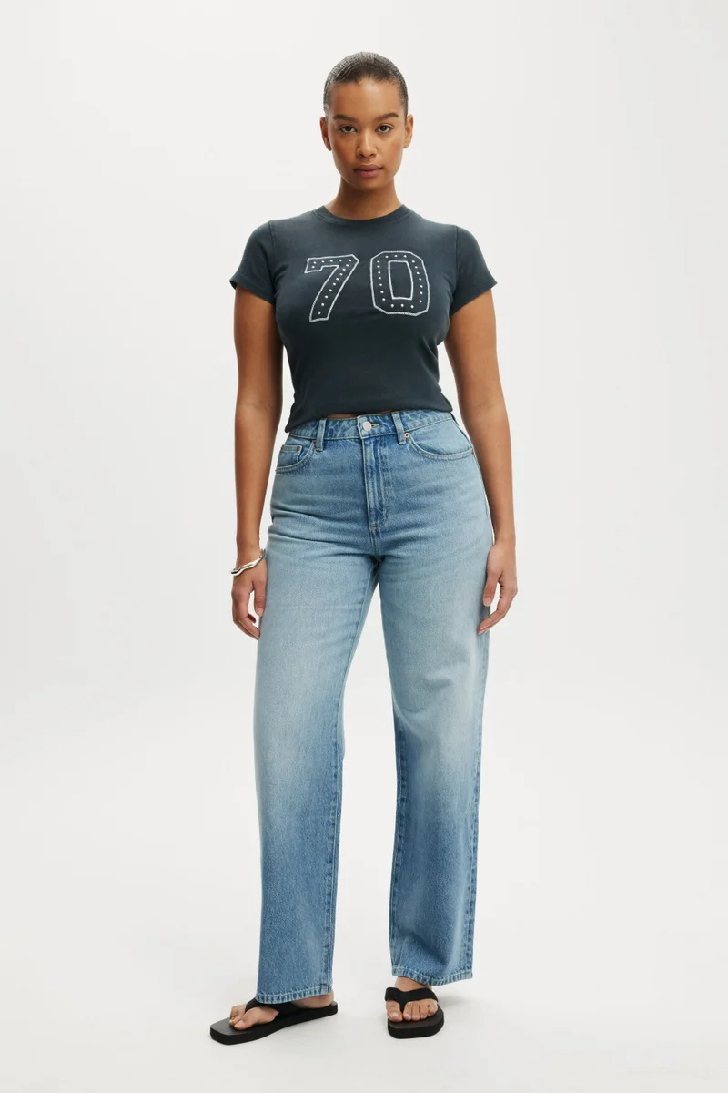 Cotton On CURVY 91 STRAIGHT JEAN