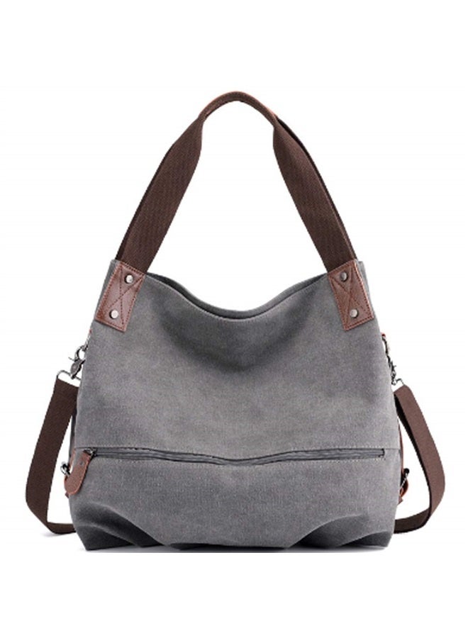 Handbag for Women Satchel Tote Bag Casual Canvas Pouch Handbags Purse Bag  - Image 1