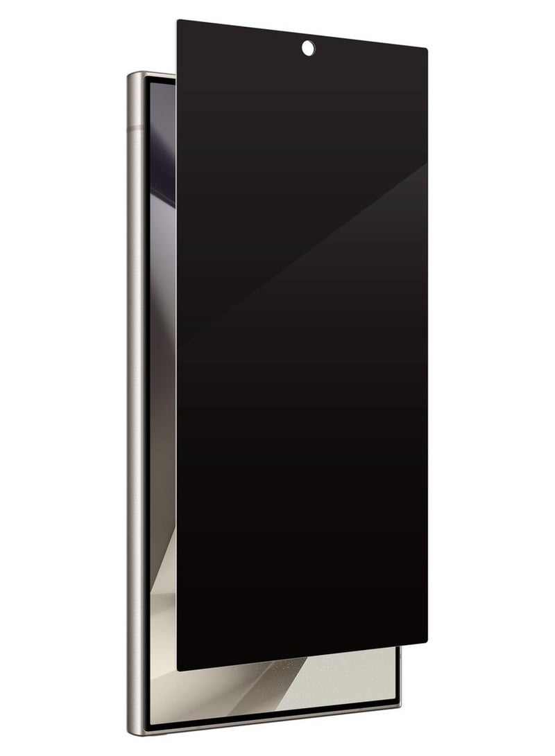 Galaxy S23 Ultra, Screen Protector (Anti-Fingerprint) Nano Anti-Spy Privacy Protector High Quality, Maximum Screen Protection from Scratches and Breakage - Image 1