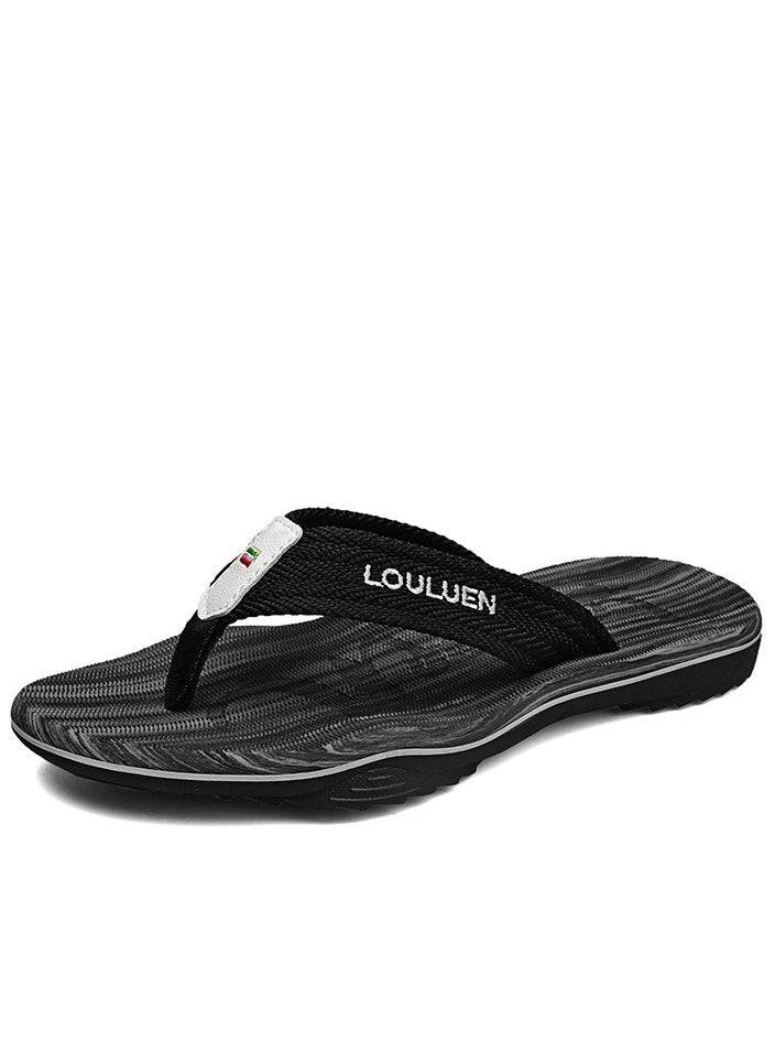 LOULUEN New Fashionable Herringbone Beach Slippers 