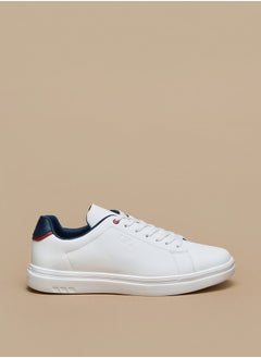 LBL by Shoexpress Men's Solid Sneakers with Lace-Up Closure  - Image 3