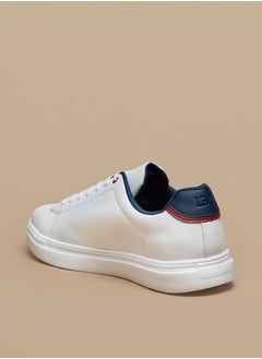 LBL by Shoexpress Men's Solid Sneakers with Lace-Up Closure  - Image 2