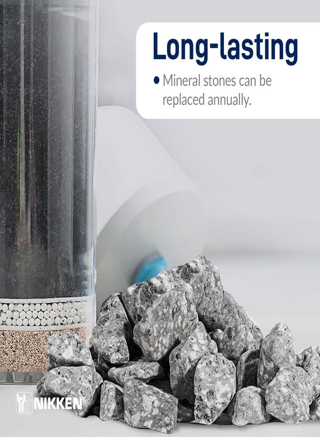Nikken PiMag Aqua Pour Mineral Stones 1386 - Replacement for PiMag Aqua Pour System 1360 - Perfect for Reduction of Aesthetic Chlorine and Aesthetic Chloramine - Image 4