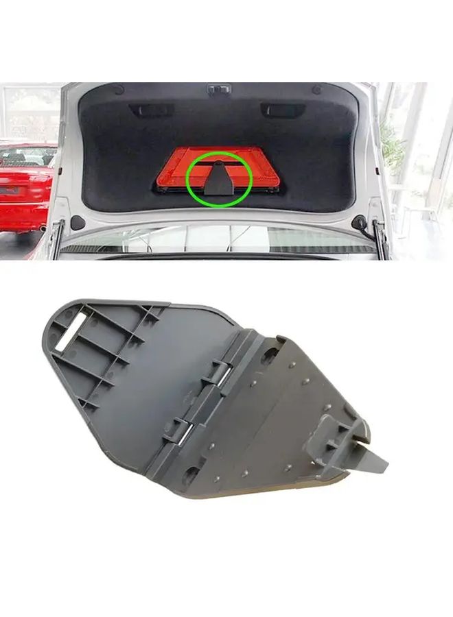 Black Front Lower Absorber Bracket For Mounting Warning Triangle Audi A4 A6 S4 S6 - Image 1