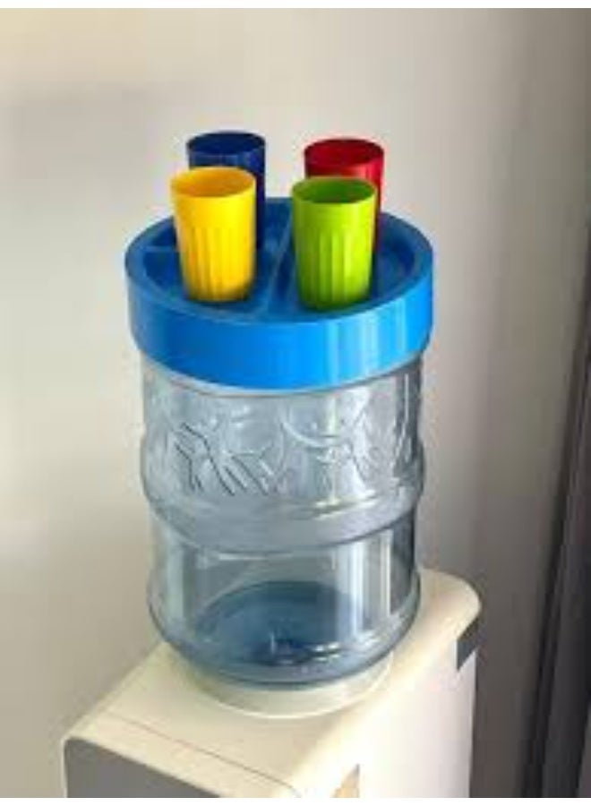 Water Bottle Cup Organizer Plastic Space-Saving Holder - Image 2