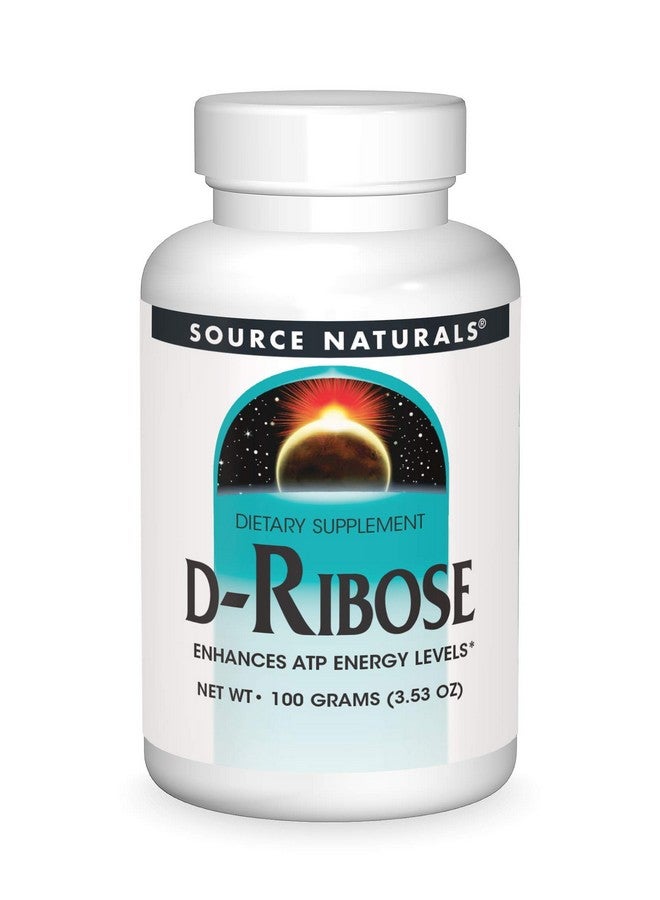 Source Naturals Source Naturals D-Ribose, Enhances ATP Energery* - 100 Grams Powder  - Image 1
