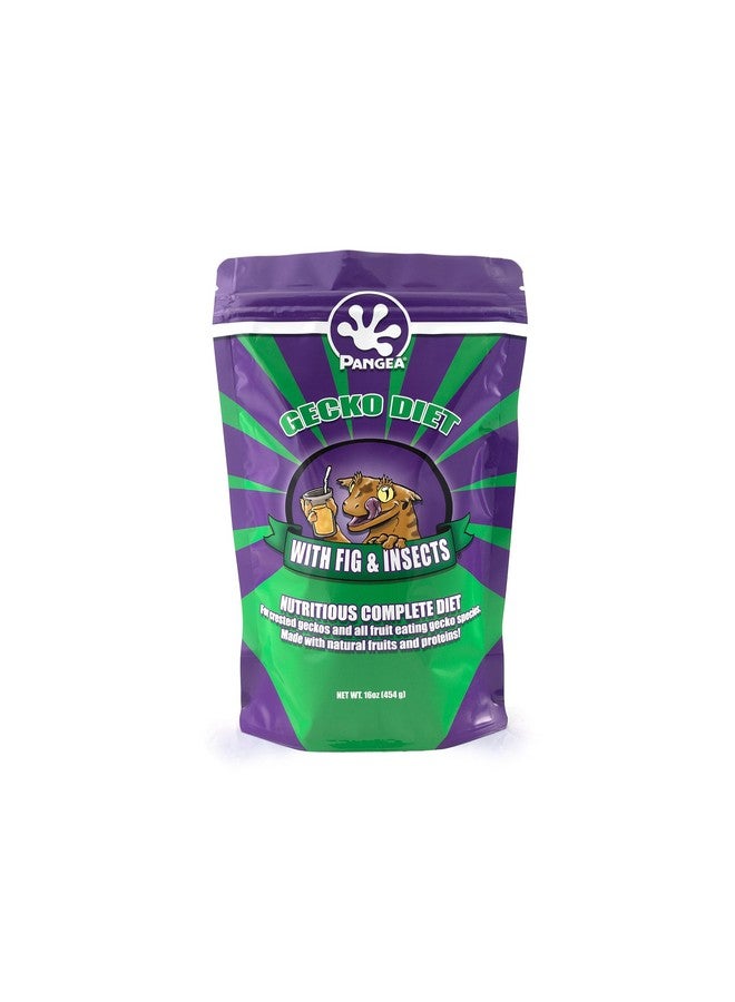Pangea Pangea Fruit Mix Fig & Insects Crested Gecko Complete Diet (1 lb) 