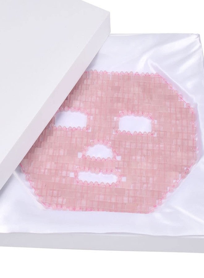 ideayard Rose Quartz Mask｜100% All Natural Jade Face Mask｜Diminish Puffiness｜Soothe Eye Fatigue｜Dark Circles Face Caring - Image 5