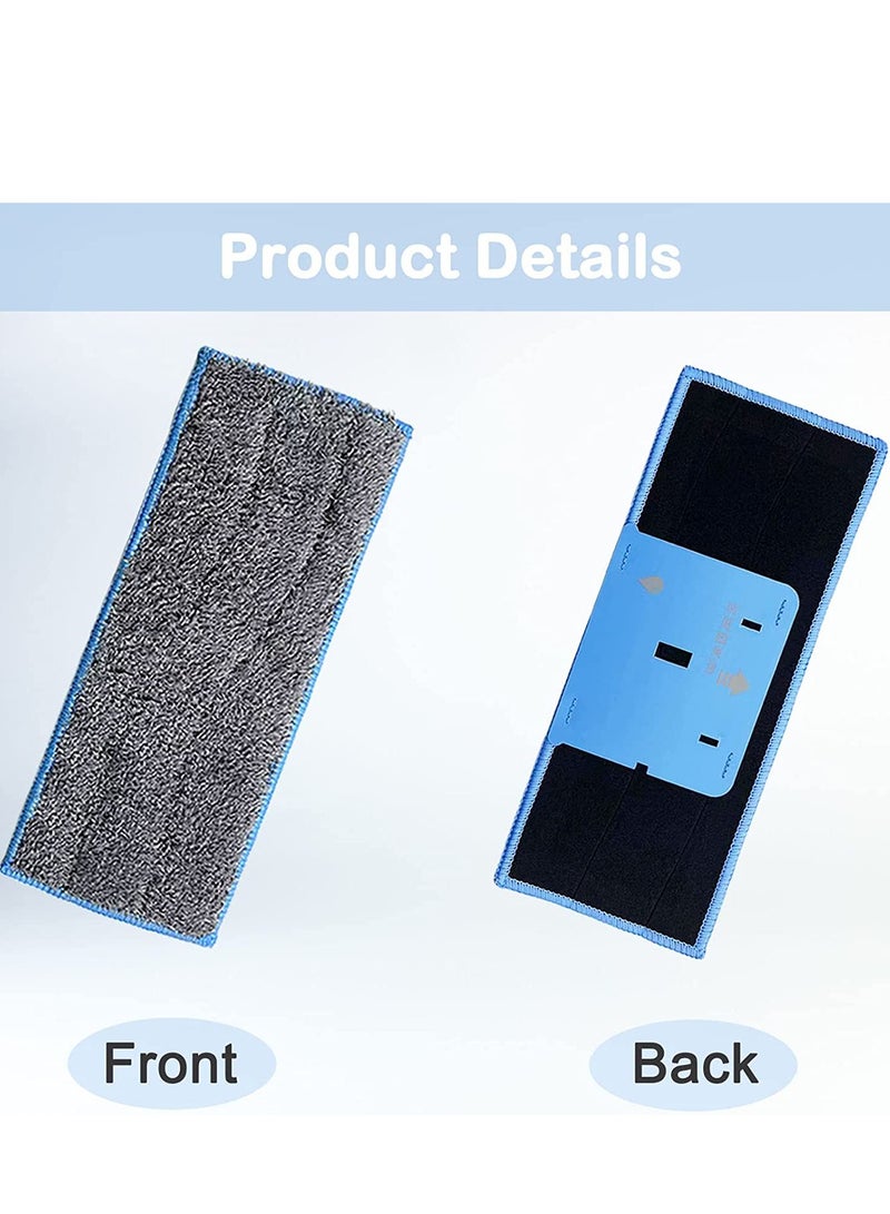 Excefore Wet Mopping Pads Compatible for iRobot Braava Jet m6 6110 6012 6112 Series Washable Reusable Strong Water Absorption for Ceramic Tile Laminate Marble Wooden Floors 8PCS - Image 5