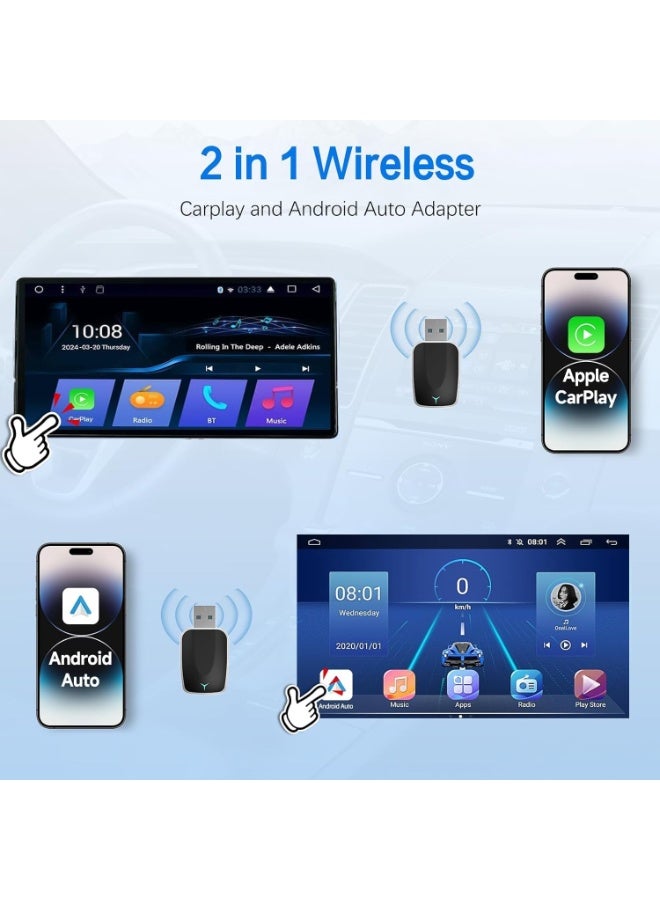 محول كار بلاي لاسلكي Plug & Play – اتصال سريع ومستقر، منخفض التأخير، عملي وسهل الاستخدام للآيفون والأندرويد - Image 4