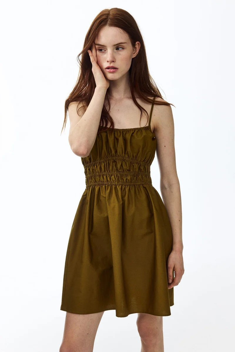 H&M Tie-strap cotton dress