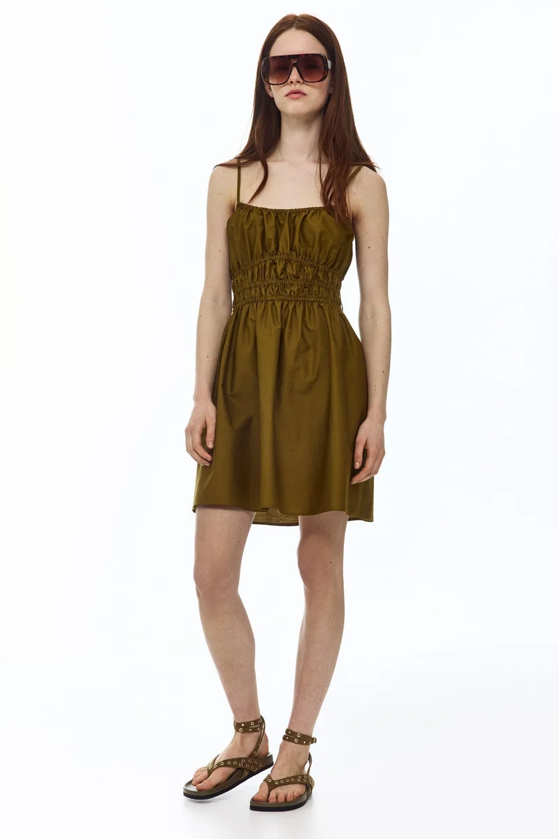 H&M Tie-strap cotton dress