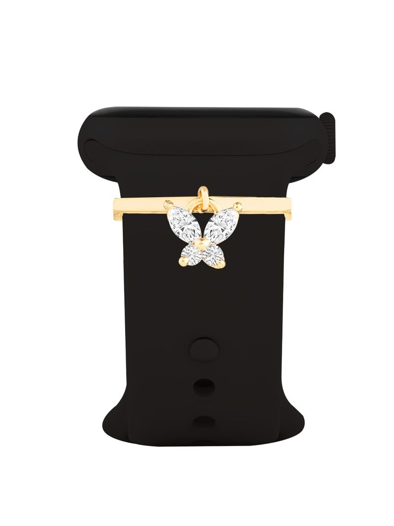 MINUTIAE Gold Plated Watch Charms for Women's & Girls (MNT0366_G) - Image 1