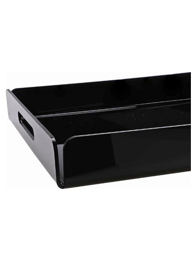 Garkoo "Garkoo – Luxury Acrylic Serving Tray – Size 40×30 cm – Durable Seamless Design with Handles – Open-Sided – Ideal for Hotels, Restaurants & Room Service" - Image 3
