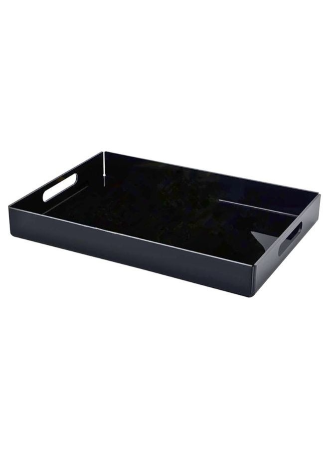 Garkoo "Garkoo – Luxury Acrylic Serving Tray – Size 40×30 cm – Durable Seamless Design with Handles – Open-Sided – Ideal for Hotels, Restaurants & Room Service" - Image 1