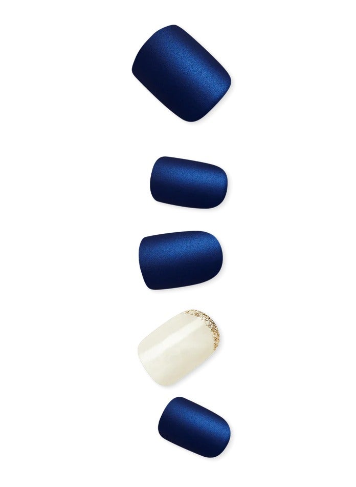 KISS imPRESS Press-on Manicure 30 Nails (Chasing Stars) IM36C Size S - Image 2