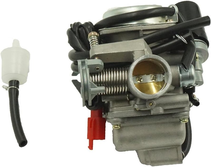 Glixal ATMT1-0741 GY6 125cc 150cc 26mm Bore Carburetor with Electric Choke for Scooter ATV Go-Kart Moped - Image 1