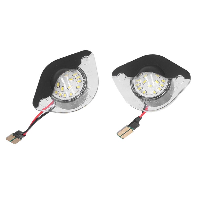 ٢ قطع مصباح لوحة ترخيص LED SMD 3 واط 6500 كلفن ضوء أبيض مناسب لـ فورد موستانج 1994-2004 - Image 4