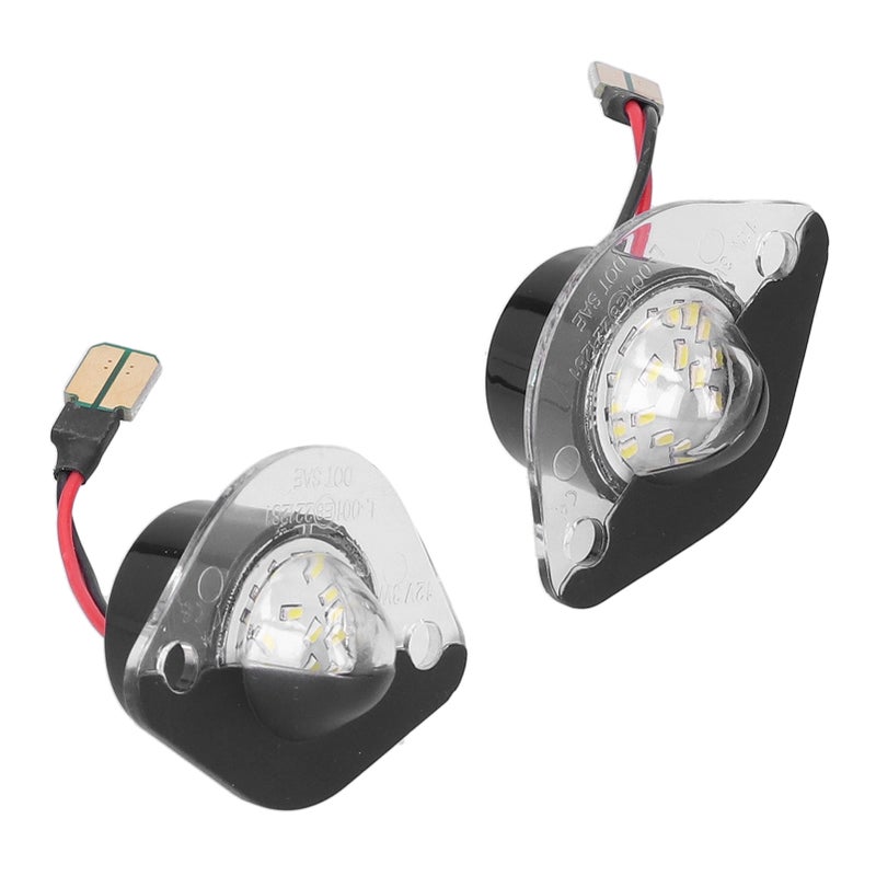 ٢ قطع مصباح لوحة ترخيص LED SMD 3 واط 6500 كلفن ضوء أبيض مناسب لـ فورد موستانج 1994-2004 - Image 2