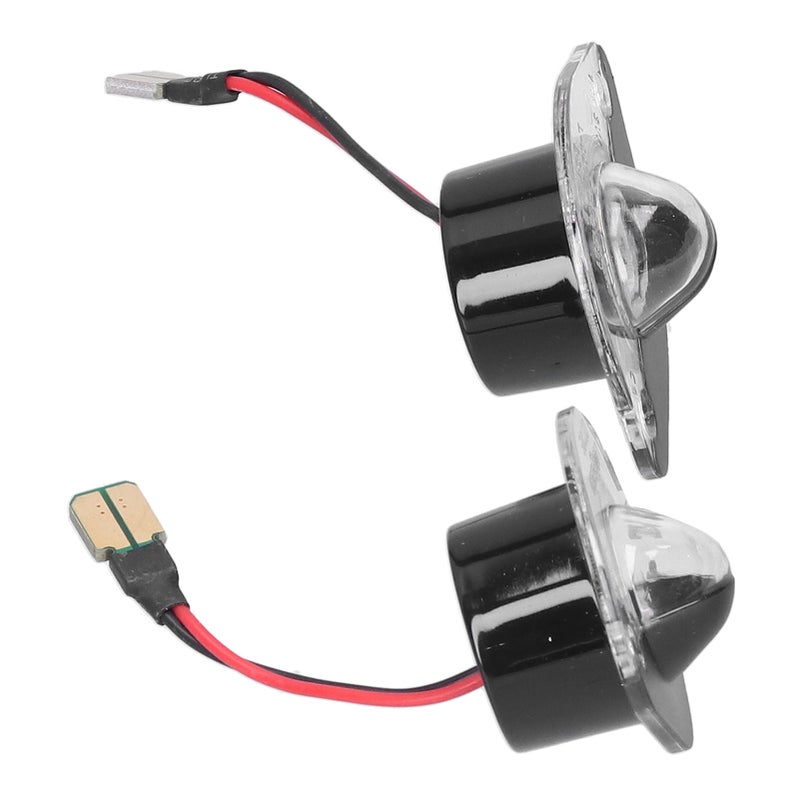 ٢ قطع مصباح لوحة ترخيص LED SMD 3 واط 6500 كلفن ضوء أبيض مناسب لـ فورد موستانج 1994-2004 - Image 1