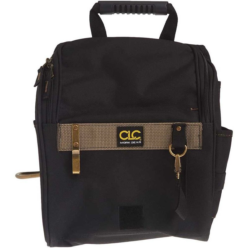 Custom Leathercraft CLC Custom Leathercraft 1509 Zippered Professional Electricians Tool Pouch, 21 Pocket , Black - Image 2