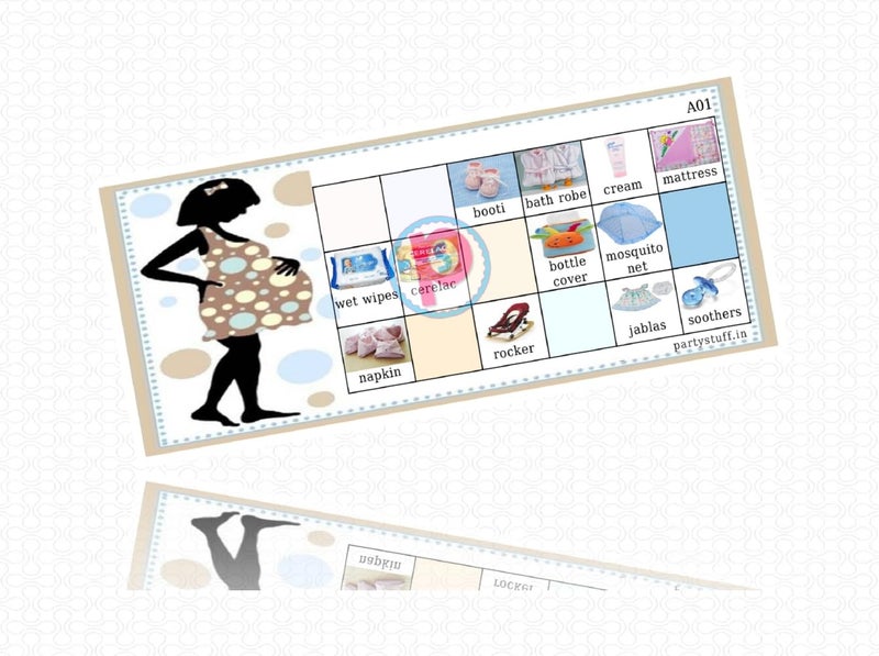 Party Stuff Baby theme Tambola Housie in Image kukuba (36 cards, Card Paper) - list123_2 - Image 2