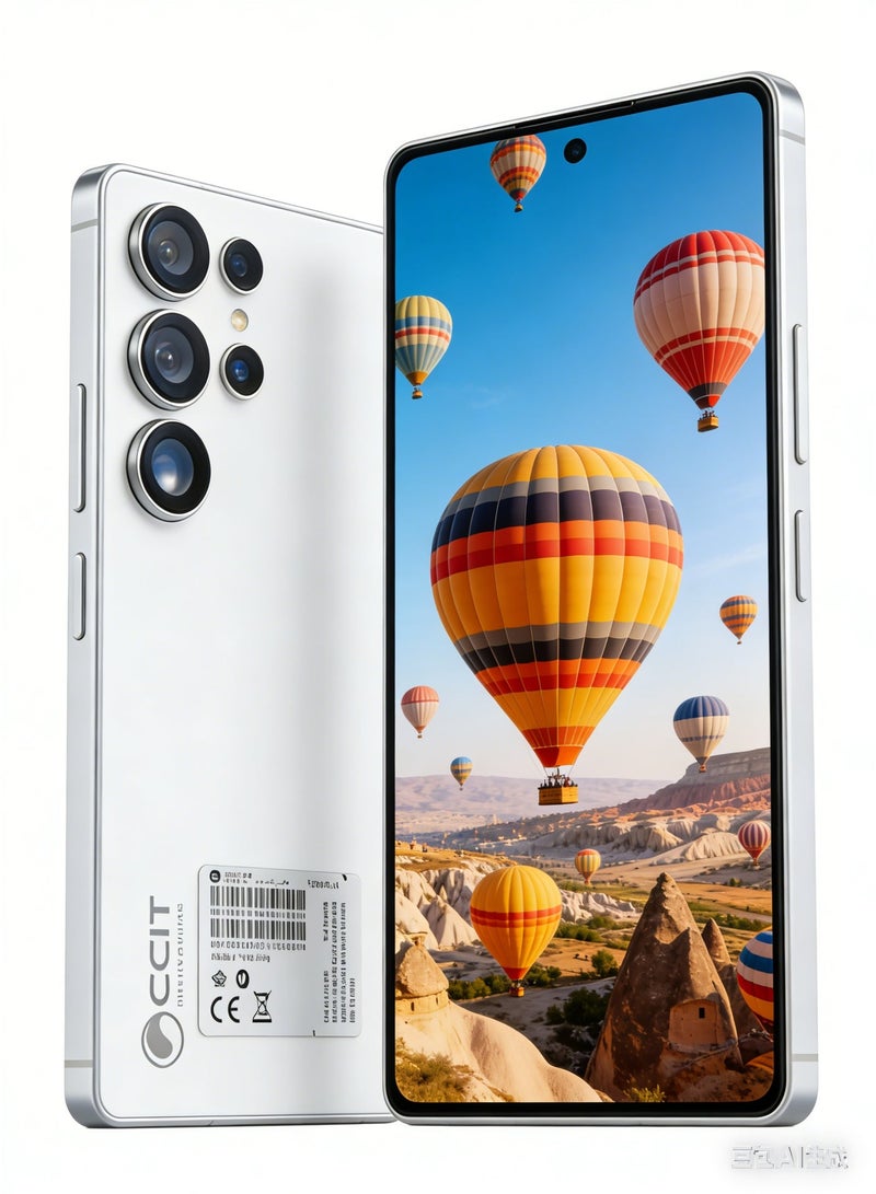 CCIT S25 Ultra 5G Smartphone - 6.8" FullHD Display, 8GB RAM, 512GB ROM, 6000mAh Battery, Android 15 - Gold - Image 1
