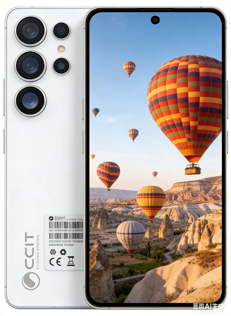 CCIT S25 Ultra 5G Smartphone - 6.8" FullHD Display, 8GB RAM, 512GB ROM, 6000mAh Battery, Android 15 - Gold - Image 2