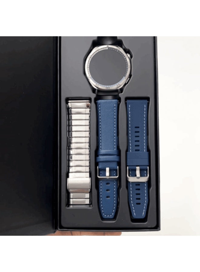Haino Teko Haino Teko RW-64 Smart Watch with AMOLED Display (Blue) - Image 5