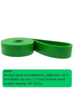 Cuken 50-125 Lbs Resistance Band Pull up Assist Band Heavy Duty Powerlifting Exercise Stretch Bands for Powerlifting, Muscle Toning, Yoga, Stretch Mobility (Green)  - Image 2