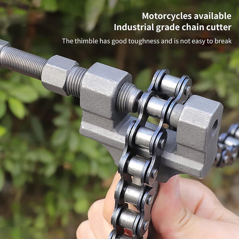 Inditrust Universal Motorcycle Chain Breaker Tool, Chain Removal Splitter Cutter, Link Repair for Bikes, ATV - Image 3