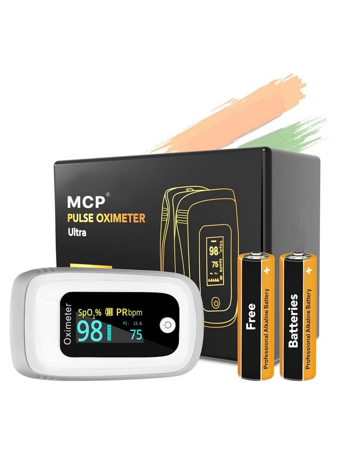 MCP Bm2000A Oled Pulse Oximeter With Oxygen Saturation Monitor, Heart Rate, Pi And Low Oxygen Alarm Function  - Image 1