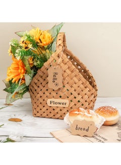 SallyFashion 150Pcs Brown Paper Kraft Gift Tags With String For Gift Wrapping Price Cookies Cupcake Tags  - Image 5