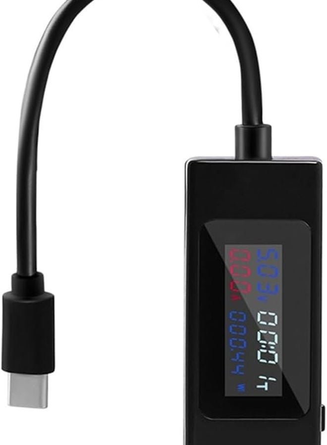 KWS 065C Black USB C Power Meter Tester Voltage Current Ammeter 4 30V 6 5A QC2 0 QC3 0 PD VOOC - Image 1
