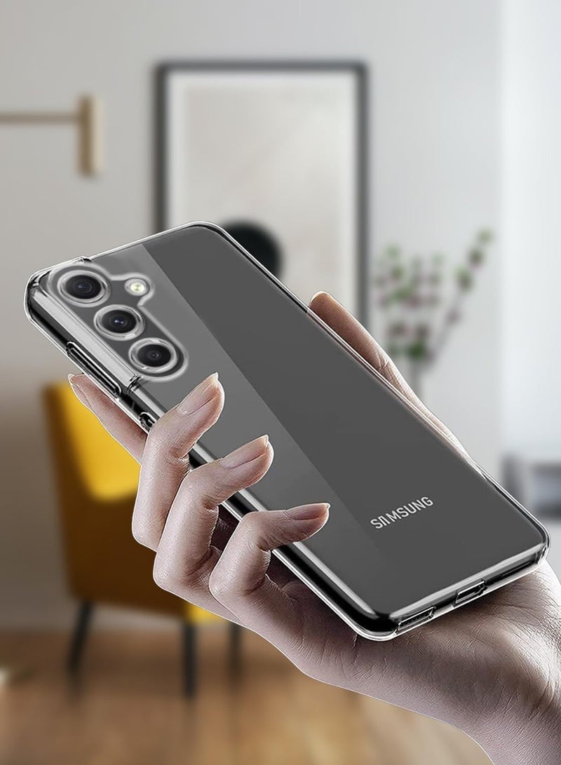 Samsung Galaxy S25 Plus 5G Case Cover Shockproof Bumper Non-Yellowing Protective Phone Case Ultra Clear Slim Back Cover for Samsung S25 Plus 5G 6.7-inch - Image 3