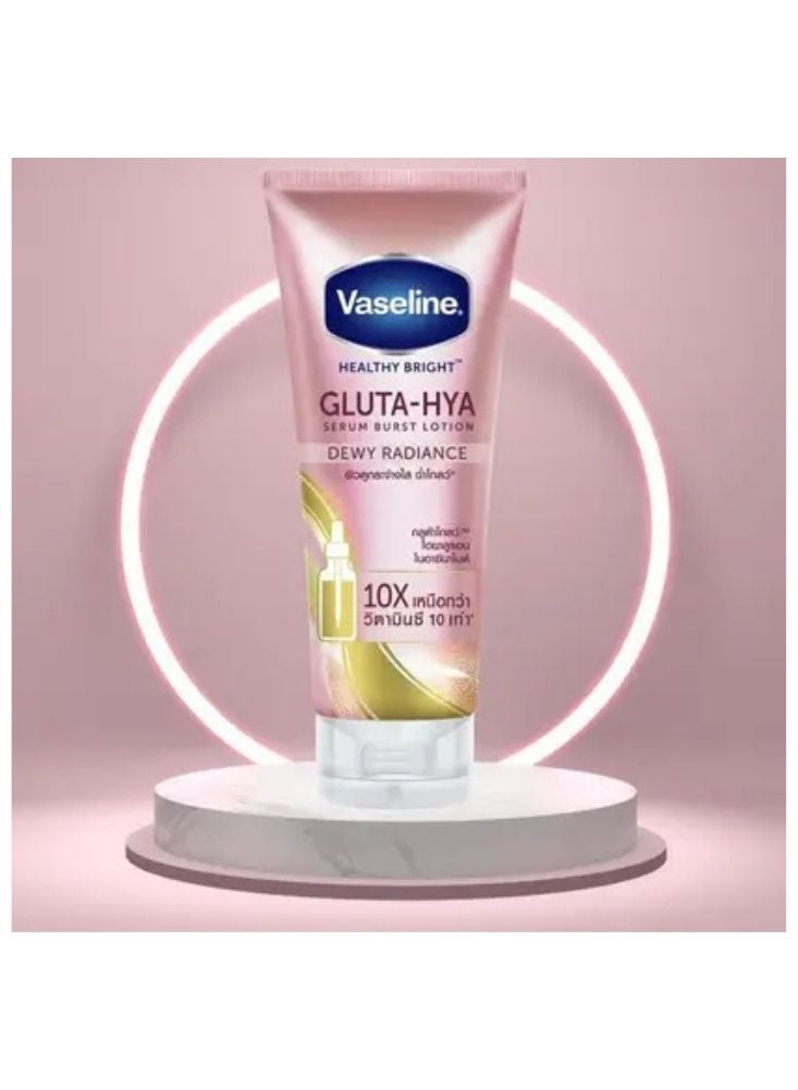 Vaseline Gluta-Hya Serum Burst Lotion Dewy Radiance – Brightening Body Lotion with Glutathione & Hyaluronic Acid - Image 1