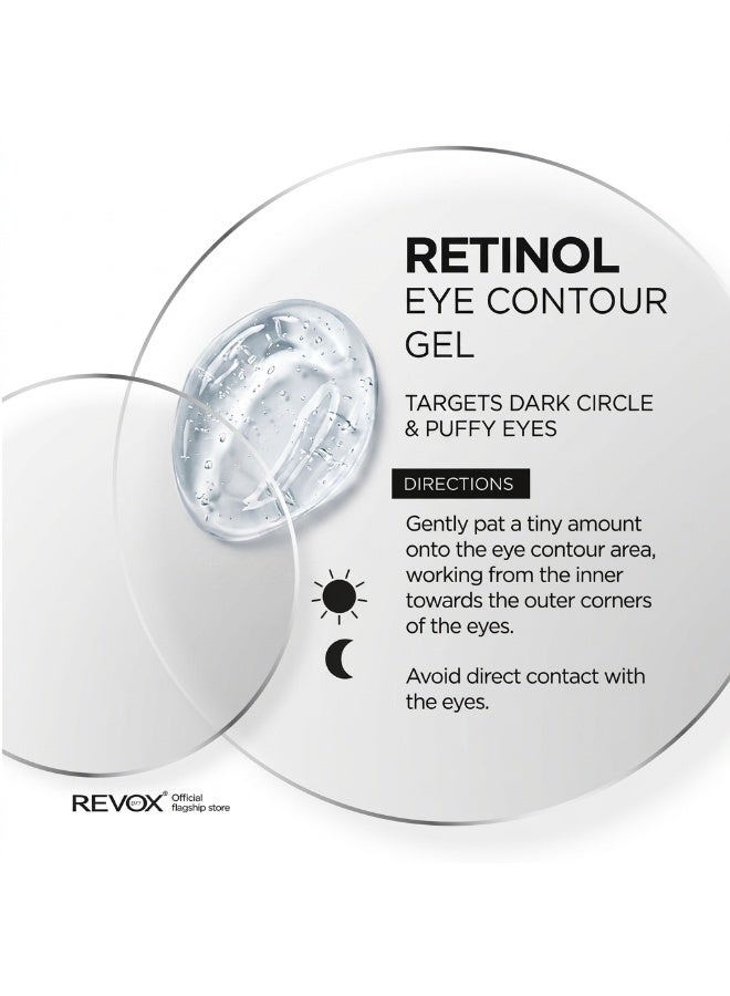 REVOX B77 Retinol Serum Gel Anti-Wrinkle Eye Contour 30 ml - Image 3