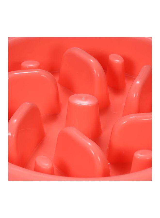 NIBEMINENT Anti-Choke Slow Bowl Feeder Pink 6.5inch - Image 4