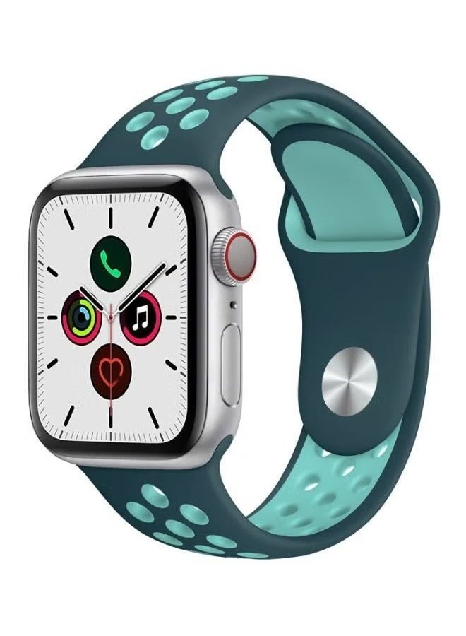 vesus Replacement Band For Apple Watch Series 5/4/3/2/1 40/38mm Dark Green