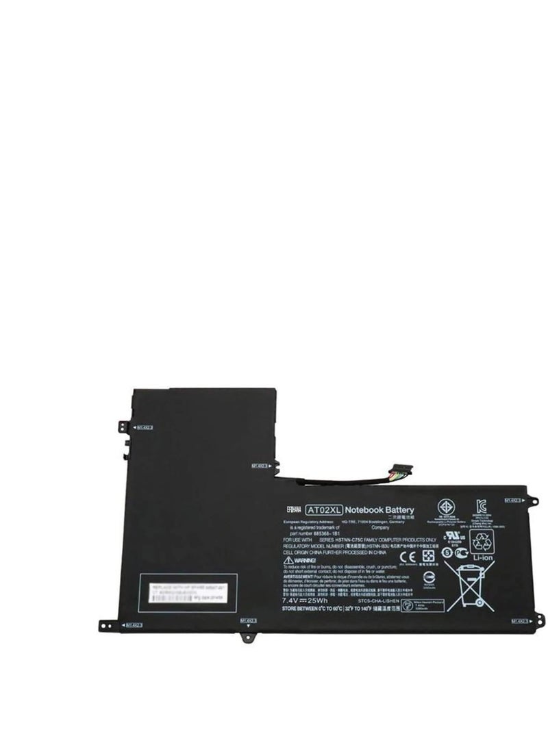 Terabyte بطارية بديلة AT02XL لجهاز H.P ElitePad 900 G1 سلسلة لابتوب HSTNN-C75C HSTNN-DB3U HSTNN-IB3U AT02XL D3H85UT 685368-1C1 685368-1B1 685987-001 7.4V 25Wh - Image 3