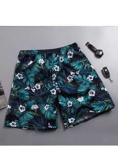 ESCATCH Plus Size Beach Shorts Quick Drying Printed Men Sport Shorts Loose Shorts  - Image 1