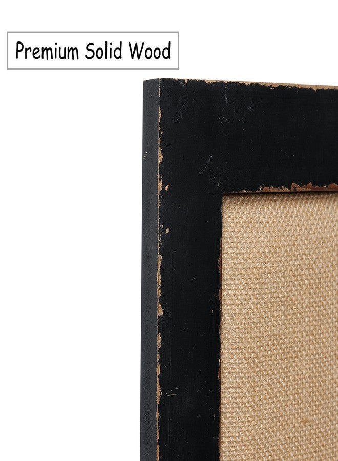 سوفي لوحة إعلانات من الفلين والكتان بإطار أسود، لوحات دبابيس كبيرة للجدران 18 × 29 بوصة، لوحة عرض لتنظيم الصور، لوحة رسائل للمكتب والمنزل والمطبخ - Image 5
