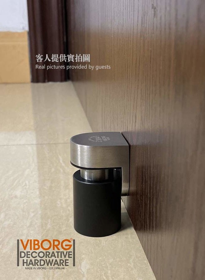 VIBORG Deluxe Solid Sus304 Stainless Steel Casting Powerful Floor Mount Mounted Magnetic Pop Up Doorstop Door Stopper Door Stop Door Catch RS-39A - Image 2