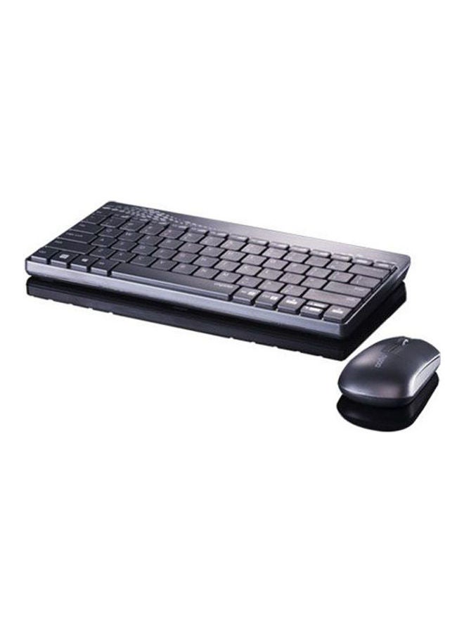8000 Black Wireless Mouse & Keyboard Combo